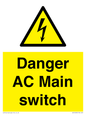 WE10058: Danger AC Main switch