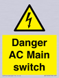 WE10058: Danger AC Main switch