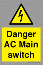 WE10058: Danger AC Main switch
