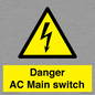 WE10058: Danger AC Main switch