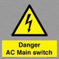 WE10058: Danger AC Main switch