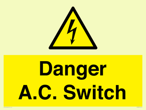 WE10062: Danger A.C. Switch
