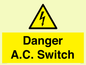 WE10062: Danger A.C. Switch
