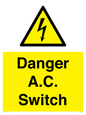 WE10062: Danger A.C. Switch