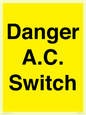 WE10062: Danger A.C. Switch
