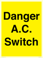 WE10062: Danger A.C. Switch