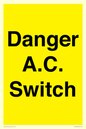 WE10062: Danger A.C. Switch
