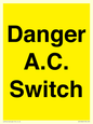 WE10062: Danger A.C. Switch