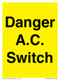 WE10062: Danger A.C. Switch