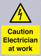 WE10704: Caution Electrician at work