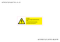 WE10982: Warning Dangerous Voltage under this cover