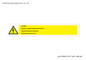 WE10982: Warning Dangerous Voltage under this cover