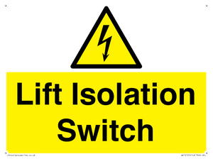 WE12125: Lift Isolation Switch