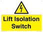 WE12125: Lift Isolation Switch