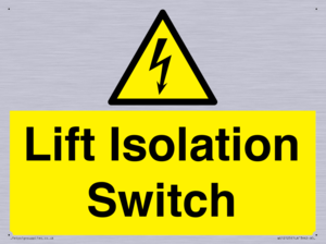 WE12125: Lift Isolation Switch