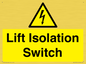 WE12125: Lift Isolation Switch