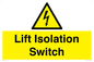 WE12125: Lift Isolation Switch