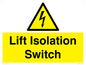WE12125: Lift Isolation Switch