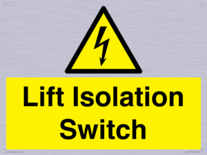 WE12125: Lift Isolation Switch