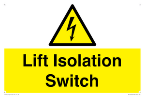 WE12125: Lift Isolation Switch