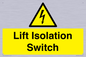 WE12125: Lift Isolation Switch