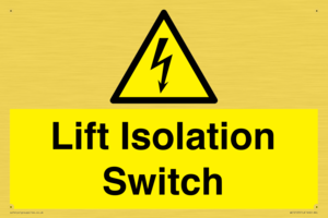 WE12125: Lift Isolation Switch