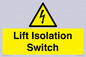 WE12125: Lift Isolation Switch