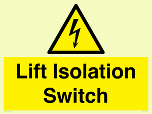 WE12125: Lift Isolation Switch