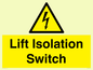 WE12125: Lift Isolation Switch