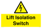WE12125: Lift Isolation Switch