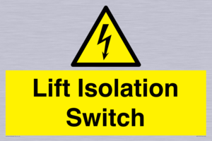 WE12125: Lift Isolation Switch
