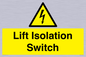 WE12125: Lift Isolation Switch