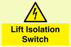WE12125: Lift Isolation Switch