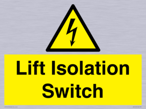 WE12125: Lift Isolation Switch