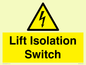 WE12125: Lift Isolation Switch