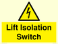 WE12125: Lift Isolation Switch