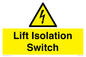 WE12125: Lift Isolation Switch