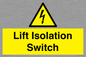 WE12125: Lift Isolation Switch