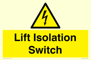 WE12125: Lift Isolation Switch