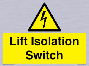 WE12125: Lift Isolation Switch