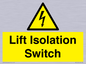 WE12125: Lift Isolation Switch