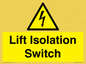 WE12125: Lift Isolation Switch