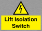 WE12125: Lift Isolation Switch