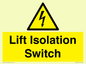 WE12125: Lift Isolation Switch