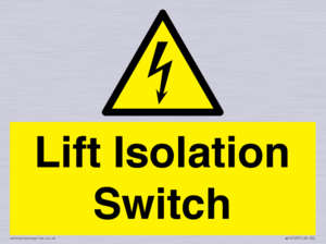 WE12125: Lift Isolation Switch