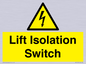 WE12125: Lift Isolation Switch