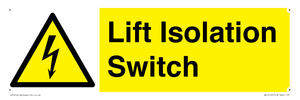 WE12125: Lift Isolation Switch