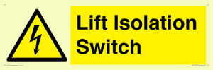 WE12125: Lift Isolation Switch
