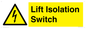 WE12125: Lift Isolation Switch