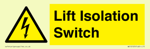 WE12125: Lift Isolation Switch